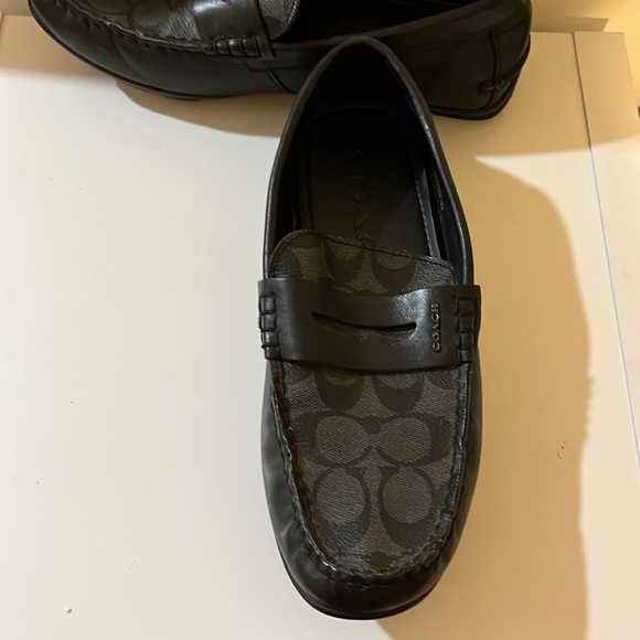 NWOT COACH COIN DRIVER IN SIGNATURE JACQUARD SIZE 7.5 - Picture 4 of 11